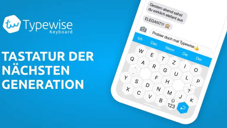 Typewise Keyboard Tastatur App header