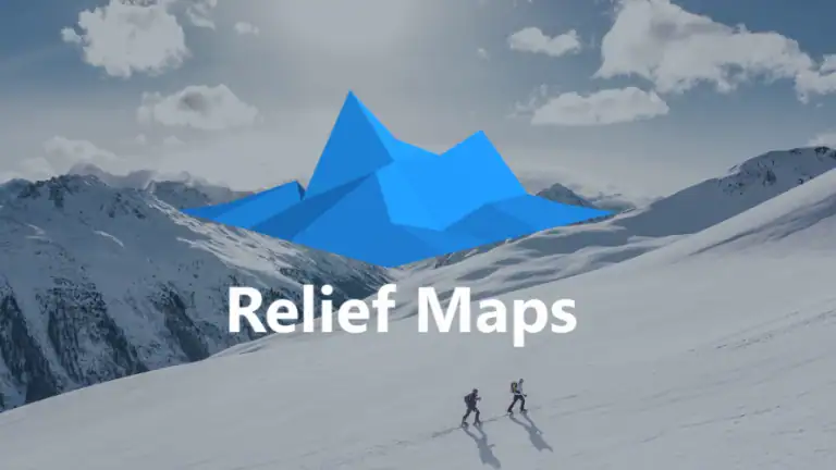 Relief Maps: Ski, Rando & Alpi header