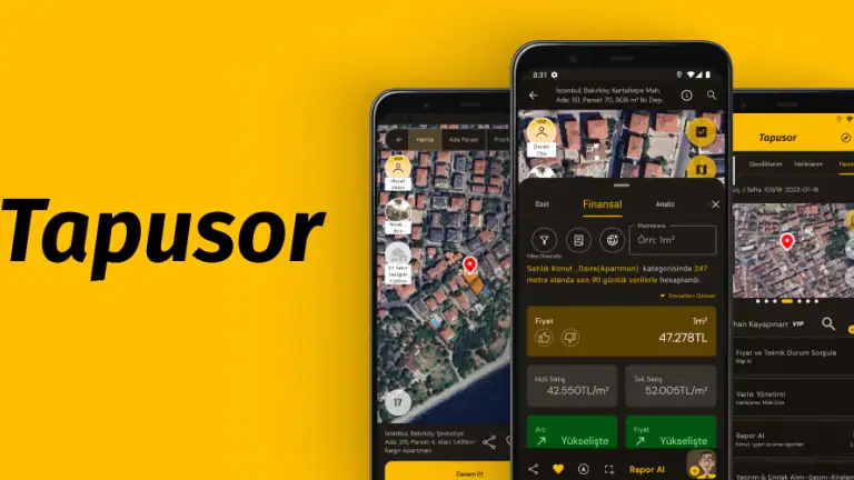 Tapusor - Emlak Bilgi Bankası header