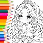 Doll Color: Princess Coloring icon
