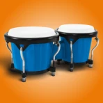 Congas e bongôs: percussão icon