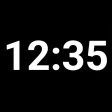 Widget d'horloge icon