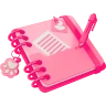 Diário com uma fechadura icon