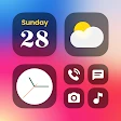 Color Widgets, Theme: iWidgets icon