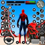 Superhero Tricky Bike Stunt icon