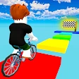 Obby bike: Parkour Adventure icon