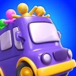 Color Bus Trip icon