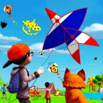 Jogo De Pipa 3D - Kite Game 3D icon