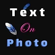 Text auf Foto -Bildbearbeitung icon