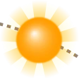 La position du soleil Pro icon