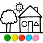 Coloriages de la maison icon