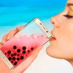 Boba Tea Smoothie Drink Joke icon