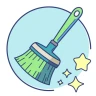 Pulizia Smart icon