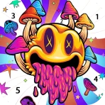 Fluid Art:Color By Number icon