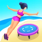 Course, saut, atterrissage icon