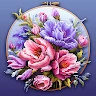 Color by Letter: Sewing game icon