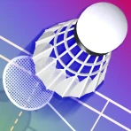 バドミントン3D タップで遊べるバドミントンゲーム icon