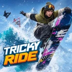Course de skateboard descente icon