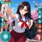 High School Anime Simulator 3D icon