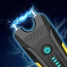 Electric stun gun: shock prank icon