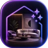 KI-Innenarchitektur: Hausplan icon