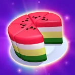 ケーキソート - カラーソートとマージパズルゲーム icon