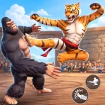Kung Fu Animal: Fighting Games icon
