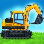 Baufahrzeug Kinderspiele icon