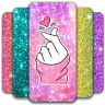Glitter Wallpaper: Theme, Icon icon