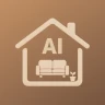 Progettazione di interni AI icon