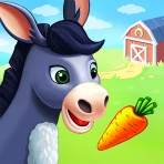 Tierfarm für Kinder Spiele 3 4 icon