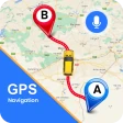 GPS cartes navigation vocale icon