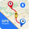 GPS cartes navigation vocale icon
