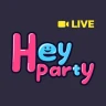 HeyParty - Chat room & Live icon