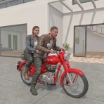 Indian City Gangster Bike Game icon