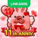 LINE ポコポコ~かわいい動物たちの爽快3マッチパズル~ icon