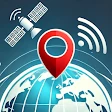 GPS-Koordinatenkarte icon