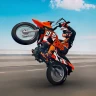 passeio de moto empinada icon