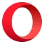 Opera-browser met VPN icon