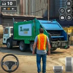 Caminhão de Lixo Simulator 3D icon