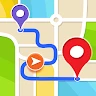 GPS Navigation, Map Directions icon