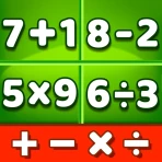 数学ゲーム - たし算、ひき算、かけ算、わり算 icon