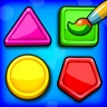 Colors & Shapes: Coloring game icon