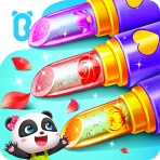Blumenkurs mit kleinen Panda icon
