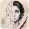 Sketch Steps: AI Loomis Draw icon