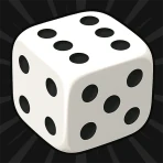 Dobbelsteen: Simpel rollen icon