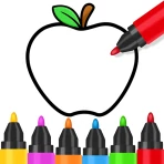 Toddler Coloring Book For Kids icon