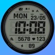 SH092 Watch Face, WearOS watch icon