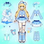 Star Doll: メイクゲーム & 着せ 替え ゲーム icon