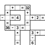 Math Crossword 数字ゲーム, ナンバーパズル icon